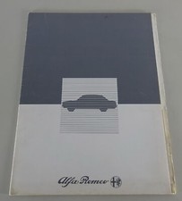 Pressemappe Alfa Romeo Spider