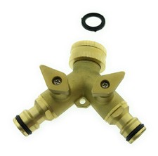 2-Wege Messing Y Wasserhahn