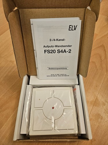 Elv fs20 s4a kanal - elv, 4-kanal