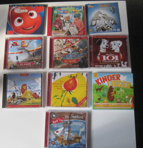 Sammlung kinder cds - 10,