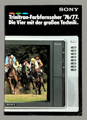 Sony katalog aus 1976 - sony,