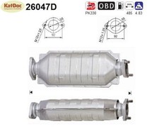 ✅ Katalysator Mitsubishi L200, 2.5 TD, 4WD, 85kW, Euro 3