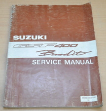 Suzuki GSF400 Bandit Engine Motor Elektrik Service Manual Werkstatthandbuch 1990