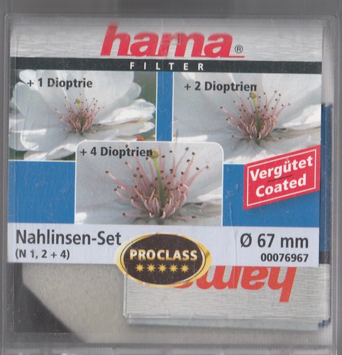 67mm nahlinsen set n4 - set, n1,