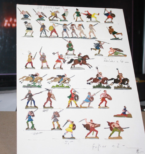 Flachfiguren bemalt wohl - flachfiguren,