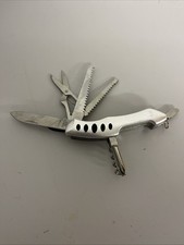 Taschenmesser Stainless Klappmesser Silber 11  Funktionen