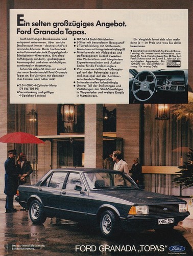 Ford granada topas - '78, 'topas'