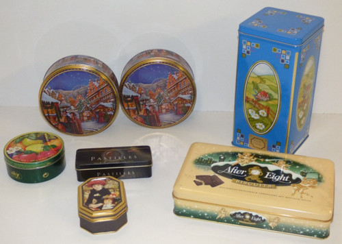 Alte blechdose after eight - alte,