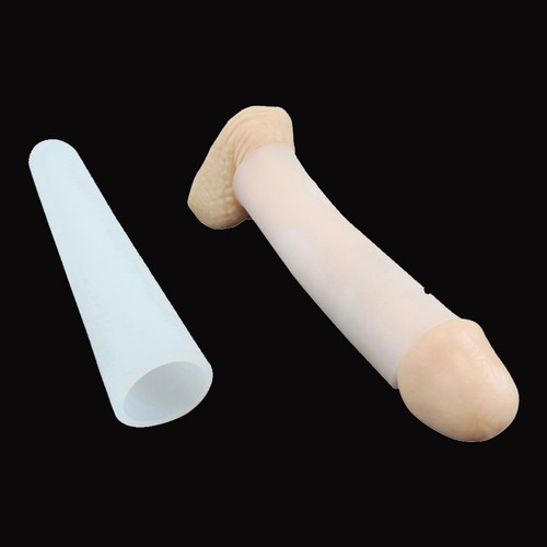 Silicone sleeve penis - silicone,