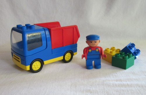 Lego duplo 2606 - lego, kipplaster