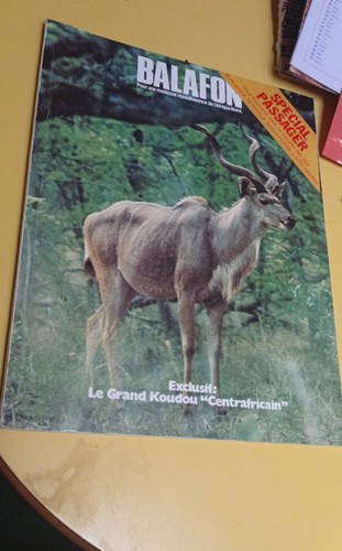 Vintage zeitschrift balafon - zeitschrift,