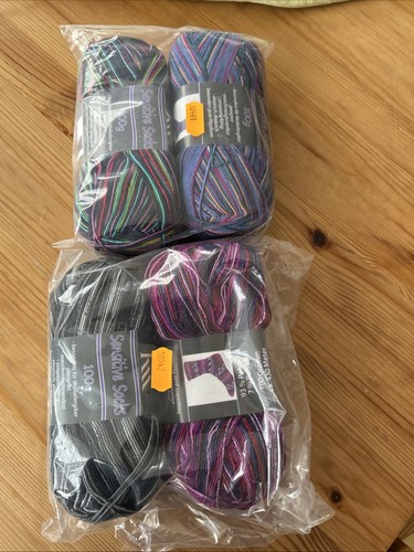 Strumpfwolle-Paket