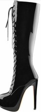 Lackstiefel 43 - lackstiefel, gr.43