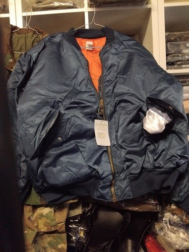 Ma1 bomberjacke navy - navy, blau