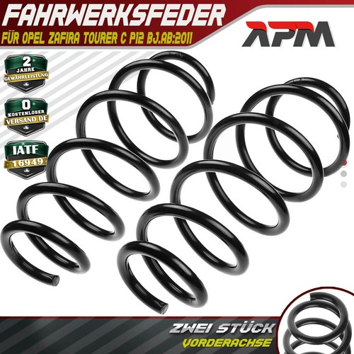 Federn fahrwerksfeder vorne - 2x,