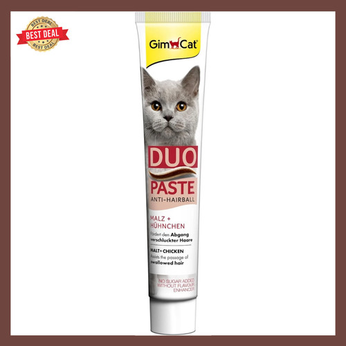 Gimcat duo paste anti hairball - gimcat,