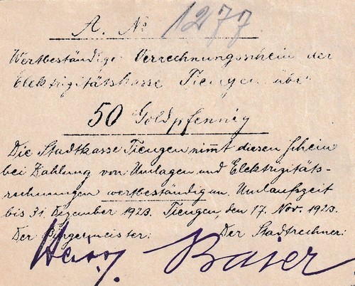 Tiengen elektrizitätskasse - tiengen,