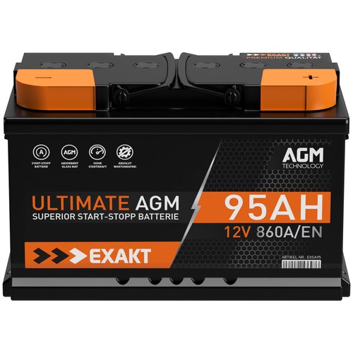 Agm batterie 95ah 12v 860a - agm,