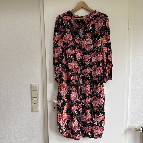 Kleid hemd reserved blumen - kleid,