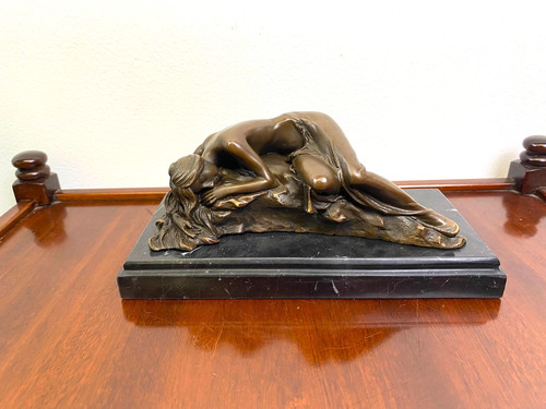 Bronze skulptur dornröschen - bronze,