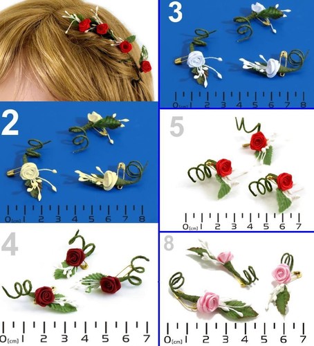 Rosen blüten anstecker - blüten, f