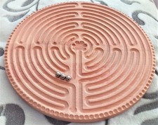 Labyrinth von chartres holz - labyrinth,