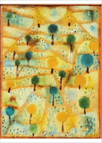 Kunstkarte paul klee - paul, "kleine