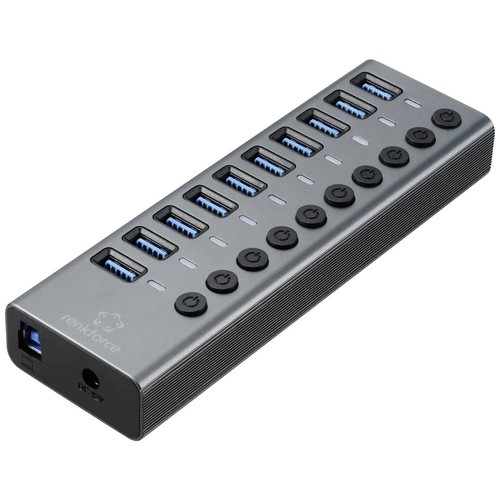 Renkforce 6027504 usb hub - renkforce, usb-hub