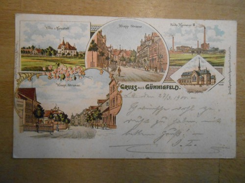 Litho günnigfeld bochum - günnigfeld, b