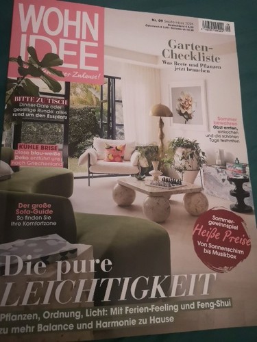 Zeitschrift wohnidee september - zeitschrift,