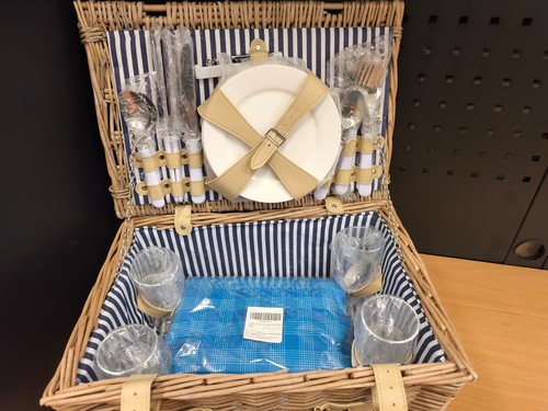 Anndora picknickkorb mit - picknickkorb,