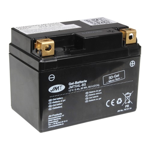 Jmt motorradbatterie ytx4l - jmt, ytx4l-bs
