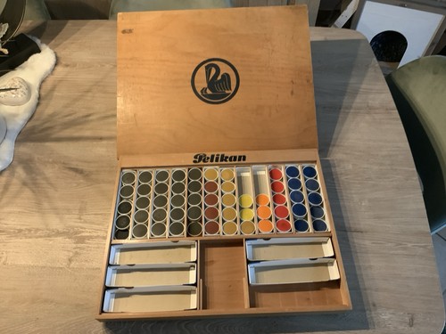 Seltene pelikan wasserfarben - seltene,