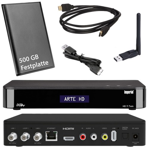 Twin sat receiver - twin,