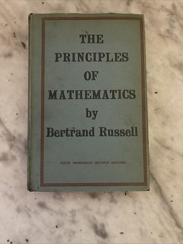 The principles mathematics - the,