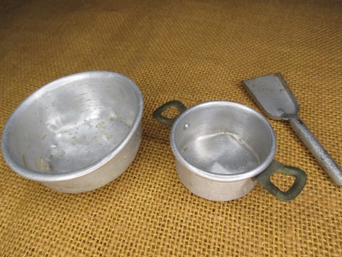 Puppenstubengeschirr metall - puppenstubengeschirr,