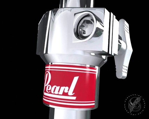 Reproduktion pearl red - pearl, label