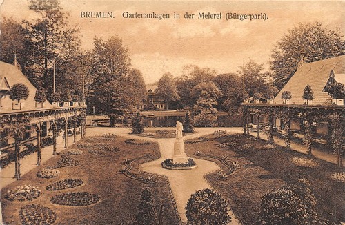 402535 gartenanlage in - 402535), ak