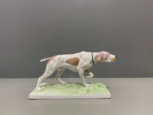 Fraureuth figur jagdhund hund - fraureuth,