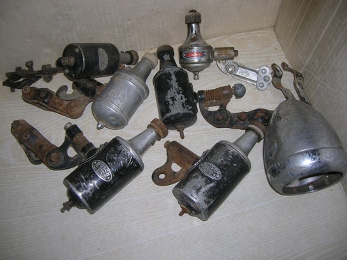 Uralte fahrraddynamos 3x - 6,