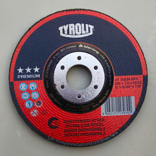 Tyrolit schruppscheibe inox - schruppscheibe,