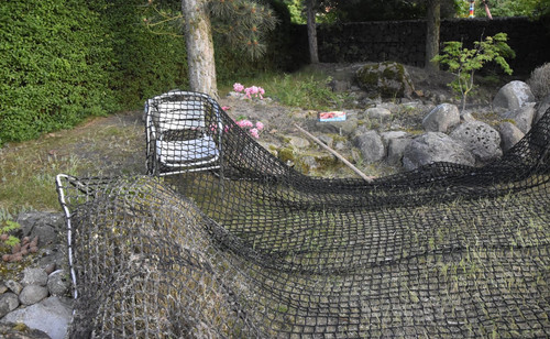 Teichabdecknetz