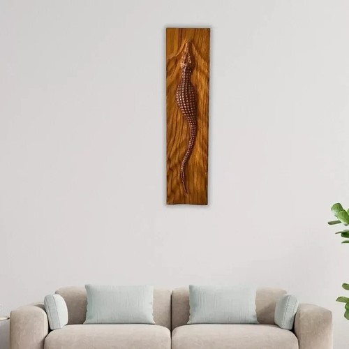 Antik aussehende alligator - antik,