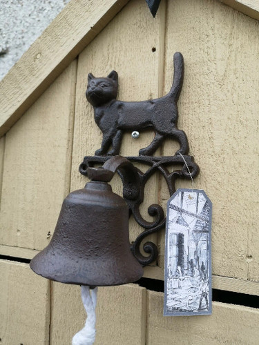 Gusseisen dunkelbraun katze - gusseisen,