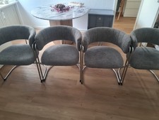 Essstühle set aus stoff und - set,