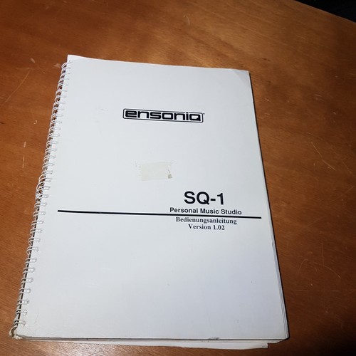 Ensoniq manual deutsch - sq,