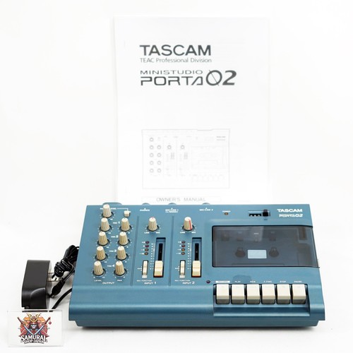 Tascam porta blue cassette - tascam,
