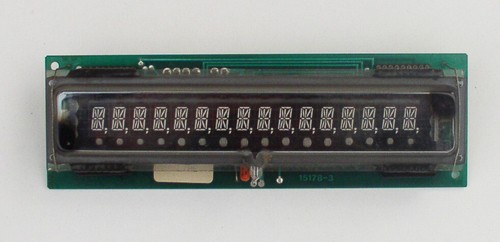 Display alphanumeric 15178 - display, 15178-3