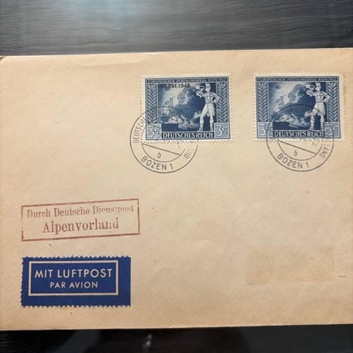 Beleg deutsche dienstpost - "deutsche,