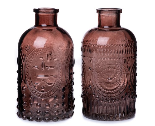 Glasvase ornament vase braun - vase,